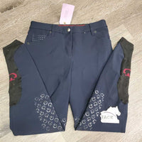 Breeches, perforated pockets *vgc, v.mnr dry stickies, older, inner pocket rubs & logo snags
