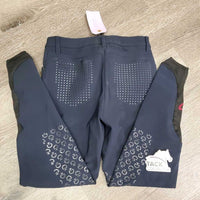 Breeches, perforated pockets *vgc, v.mnr dry stickies, older, inner pocket rubs & logo snags
