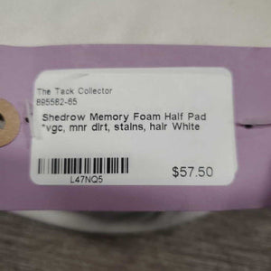 Memory Foam Half Pad *vgc, mnr dirt, stains, hair