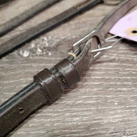 Flat Leather Running Martingale, stopper *gc, dirty, film, stiff, dry
