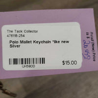 Polo Mallet Keychain *like new