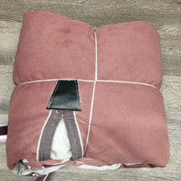 High Neck Med Winter Blanket 2 legs *gc, clean, mnr wpf, v. faded, repairs, mnr hair, snags, rubs, lining tear
