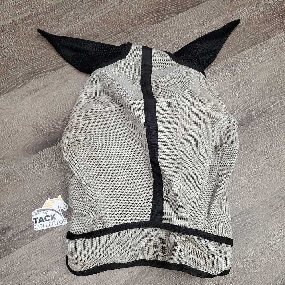 Hard Mesh Fly Mask, ears, nose *gc, dirt, pills, mnr holes, threads, stains?
