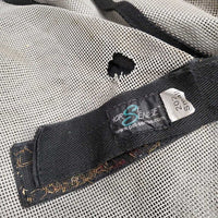 Hard Mesh Fly Mask, ears, nose *gc, dirt, pills, mnr holes, threads, stains?
