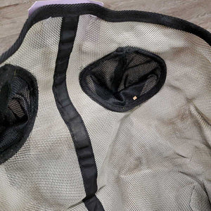 Hard Mesh Fly Mask, ears, nose *gc, dirt, pills, mnr holes, threads, stains?