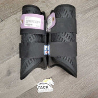 X Country Neoprene Closed Boots, velcro *vgc, mnr dirt & stains
