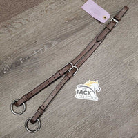 Adjustable Leather Running Attachment Only, buckle *like new/xc, clean, bent/sharp roller buckle
