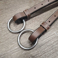 Adjustable Leather Running Attachment Only, buckle *like new/xc, clean, bent/sharp roller buckle
