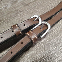 Adjustable Leather Running Attachment Only, buckle *like new/xc, clean, bent/sharp roller buckle
