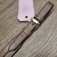 Adjustable Leather Running Attachment Only, buckle *like new/xc, clean, bent/sharp roller buckle
