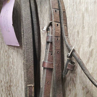 Rsd Figure 8 Bridle, Rubber Reins *gc, mnr dirt, dry, dents, rubs, stiff, tape residue, NO CHEEKS
