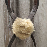 Rsd Figure 8 Bridle, Rubber Reins *gc, mnr dirt, dry, dents, rubs, stiff, tape residue, NO CHEEKS
