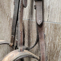 Rsd Monocrown Bridle *gc/fair, NO Flash, clean, dry, v.faded, rubs, twisted
