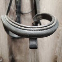 Soft Rsd Padded Bridle, Bling, Buckles *gc, NO Flash, clean & mnr dirt, tape residue, xholes
