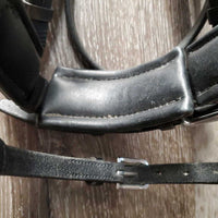 Rsd Padded Monocrown Bridle, Crank, Flash *vgc/gc, clean, mnr faded, creased, crackles, loose keepers, stiff, rubs & film, dry, older

