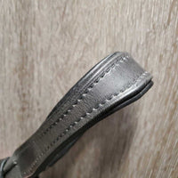 Rsd Padded Monocrown Bridle, Crank, Flash *vgc/gc, clean, mnr faded, creased, crackles, loose keepers, stiff, rubs & film, dry, older
