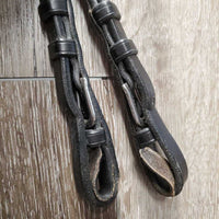 Rsd Padded Monocrown Dressage Bridle, Buckles, Crank *gc, NO Flash, clean, mnr dents, edge scrapes, rubs & scratches
