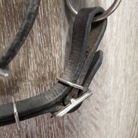 Western Sidepull *vgc, clean, stiff, dents, NO Throat, creases