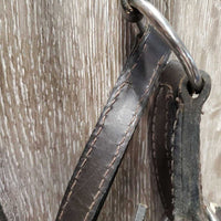 Western Sidepull *vgc, clean, stiff, dents, NO Throat, creases