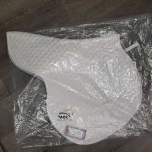 Fitted Quilt Hunter Saddle Pad, bag *xc/like new, mnr hair, dirt