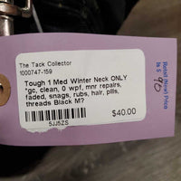 Med Winter Neck ONLY *gc, clean, 0 wpf, mnr repairs, faded, snags, rubs, hair, pills, threads
