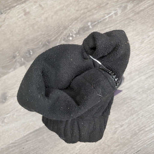 Snug Fit Fleece Neck Liner Attachment, zip *vgc, clean, undone stitching, mnr hair, repairs, pills, threads