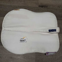Saddle Fit 4 Life Memory Foam Half Pad *vgc, older,clean, mnr hair, pills, rubs, stains, creases, puckers, dingy
