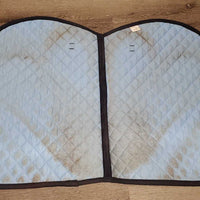 Quilt Jumper Saddle Pad *vgc, dirt, hairy, mnr stains, threads, puckers
