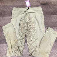 Full Seat Sticky Riding Tight Breeches *gc, puckers, pilly, mnr stains, older, v.rubbed seat & legs, seam rubs
