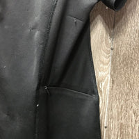 SS Shirt, 1/4 Zip Up *gc, hair, snags, runs, seam rubs, older