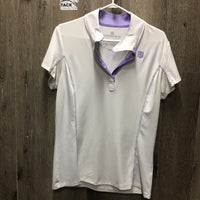 SS Show Shirt, Magnet Collar, Mesh *vgc, mnr pit stains & snag