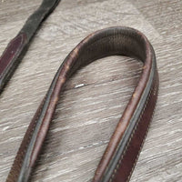 Thick Soft Leather & Elastic Breastplate, Wither Bridge *gc, dirty, xholes, older, rubs, creases
