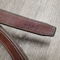 Narrow Hunter Leather & Elastic Breastplate, snaps *gc, dirty, xholes, older, rubs, creases, faded, scrapes, stains, stretched elastic
