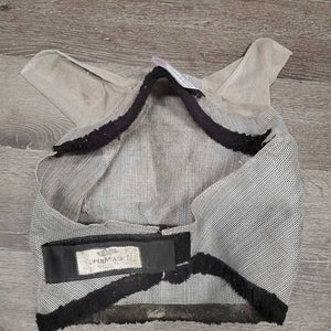 Fly Mask, ears *gc, dingy, sm holes, snags, clumpy, mnr hair, dirt, clumpy