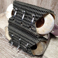 Pr Stirrup Irons, add on mesh grips *gc, dirty, scratches
