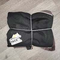 Cotton Stable Sheet, "Lange", 0 legs/tail *vgc, older, faded, hairy, mnr dirt, clumpy, rubs, pills
