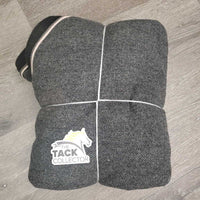 Hvy Wool Cooler, "Lange", tail *gc, stains, mnr hair, rubs, pills, faded