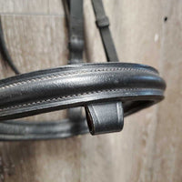 Rsd/Padded Bridle, Plain Reins, Bling, Buckles *gc, clean, NO flash, missing bling, mnr residue, tight keepers
