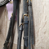 Rsd/Padded Bridle, Plain Reins, Bling, Buckles *gc, clean, NO flash, missing bling, mnr residue, tight keepers
