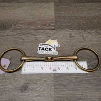 Thin French Link Loose Ring, center lozenge *gc, stains, residue/film, scratches
