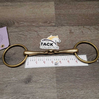 Thin French Link Loose Ring, center lozenge *gc, stains, residue/film, scratches
