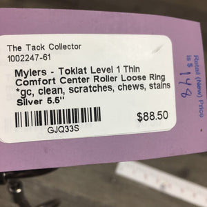 Level 1 Thin Comfort Center Roller Loose Ring *gc, clean, scratches, chews, stains