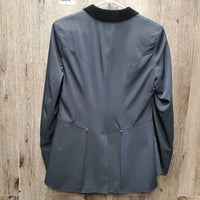 Dressage Show Jacket, buttons, velvet Collar *xc, dirty?stained shoulder
