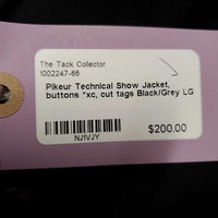 Technical Show Jacket, buttons *xc, cut tags

