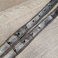 Pr Stirrup Leathers *gc/fair, v.scraped, thin spots, v.rubbed, faded, scraped edges, dents
