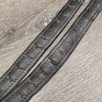Soft Thick Nylon Lined Stirrup Leathers *vgc/gc, clean, mnr creases, dents, rubs & stretched holes
