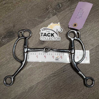LS Jointed Double Rein Western Training Bit *xc, clean, mnr scratches, stains & sticker residue
