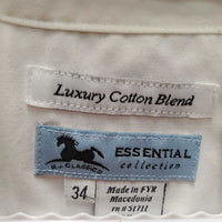 SS Show Shirt *NO Collar, older, dingy, pits, rubs, pills, puckers
