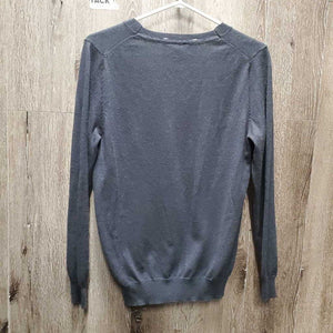 V Neck Light Wool Sweater *vgc, mnr hair, rubs & pills