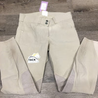 Euro Seat Breeches *gc, loose threads, pills, seams: mnr stains, stretched & puckers
